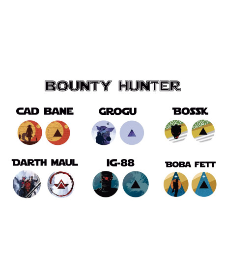 Tokens Edicion limitada Bounty Hunter