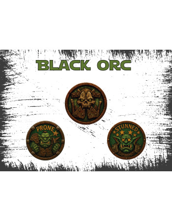 Set Fichas Black Orc Blood...
