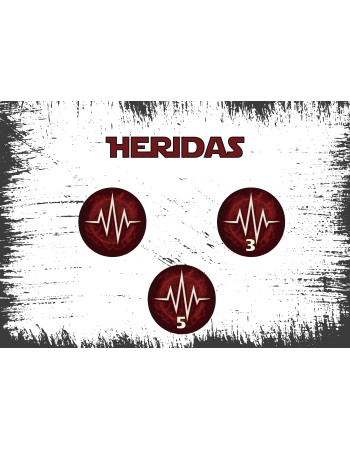 Set de heridas para Marvel...